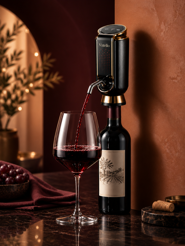 Vntello wine dispenser hero product shot